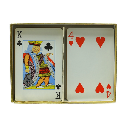 Vintage Double Deck Playing Cards Set