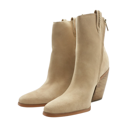 Beige Winter Boots