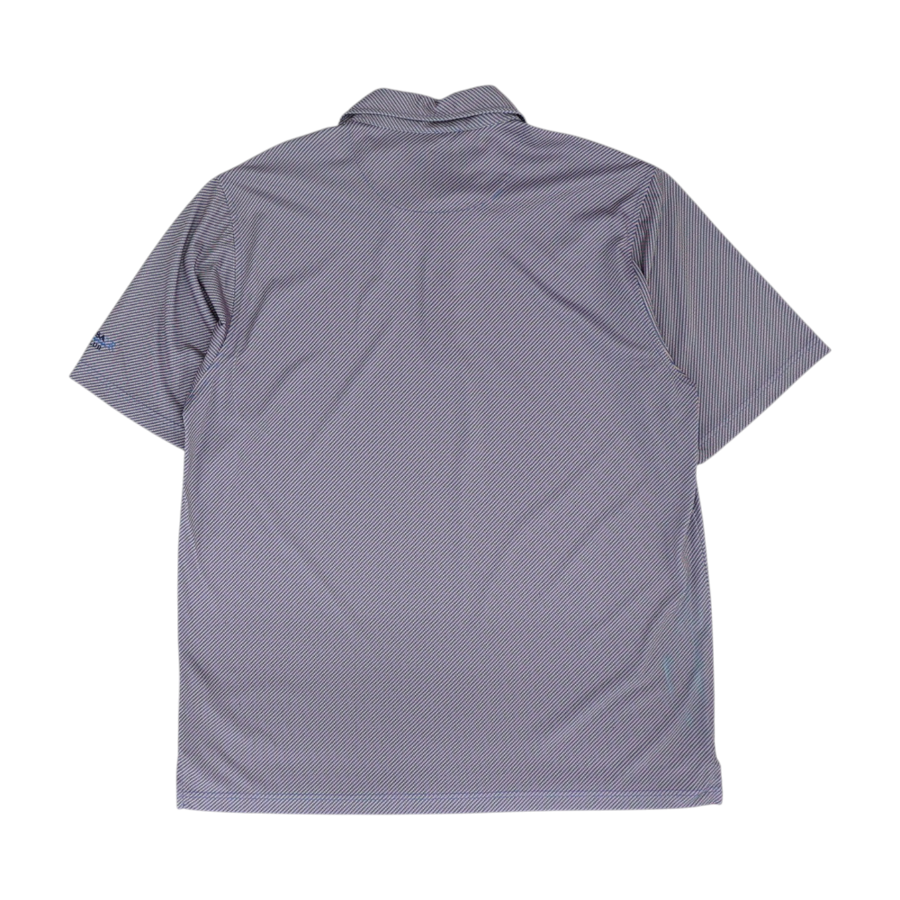 Blue Check Short Sleeve Polo