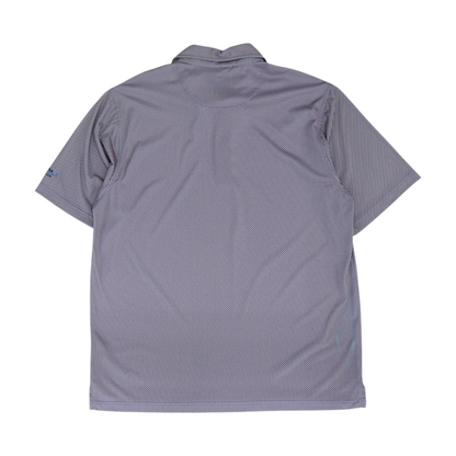 Blue Check Short Sleeve Polo