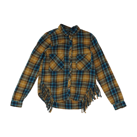 Blue Plaid Button Down