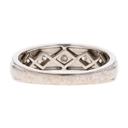 .40 ctw 10K White Gold Diamond Band Ring
