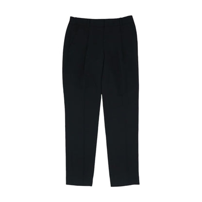 Black Solid Dress Pants