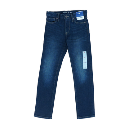 Navy Solid Jeans