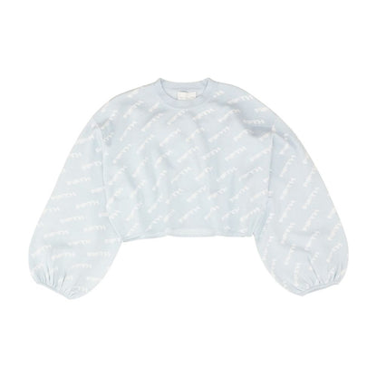 Blue Graphic Sweatshirt