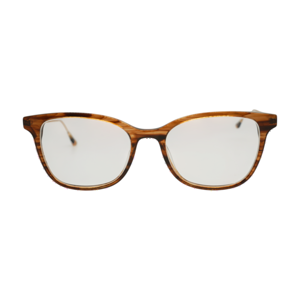 Brown Laetitia Square Prescription Eyewear