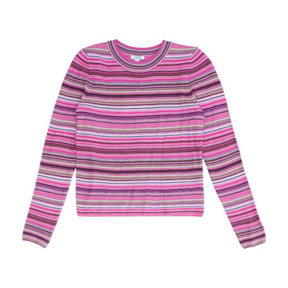 Pink Striped Blouse