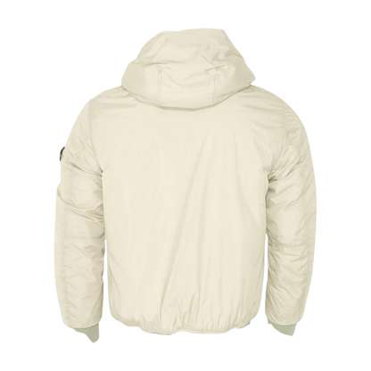 Beige Garment Dyed 40823 Crinkle Reps Recycled Nylon Primaloft-TC Jacket