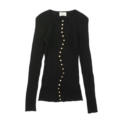 Black Cardigan Sweater