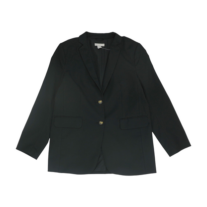 Black Solid Blazer