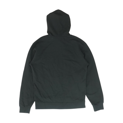 Black Solid Hoodie Pullover