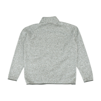 Gray Clemson Tigers Solid 1/4 Zip Pullover