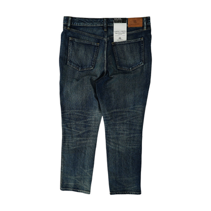 Blue Straight Jeans