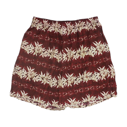 Red Floral Swim Bottom