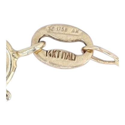 14K Yellow Gold Chain Necklace