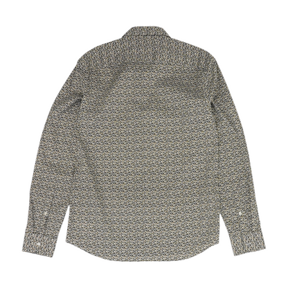 Multi Floral Long Sleeve Button Down