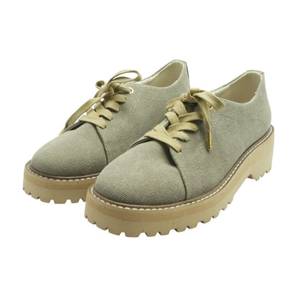 Gray Oxford Flats