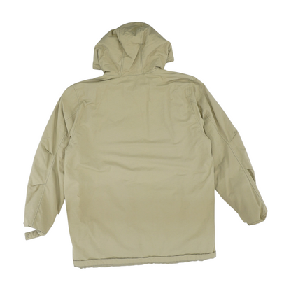 Beige Solid Coat