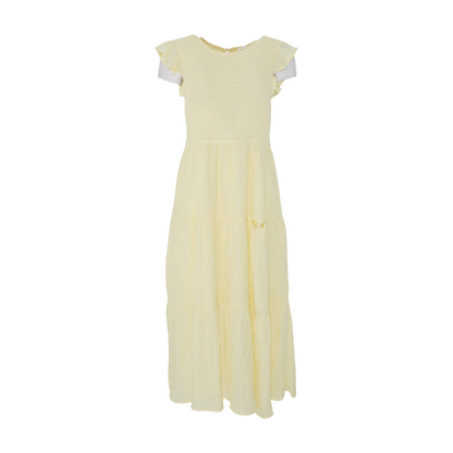 Yellow Midi Dress