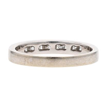 1/5 ctw 14K White Gold Diamond Band Ring