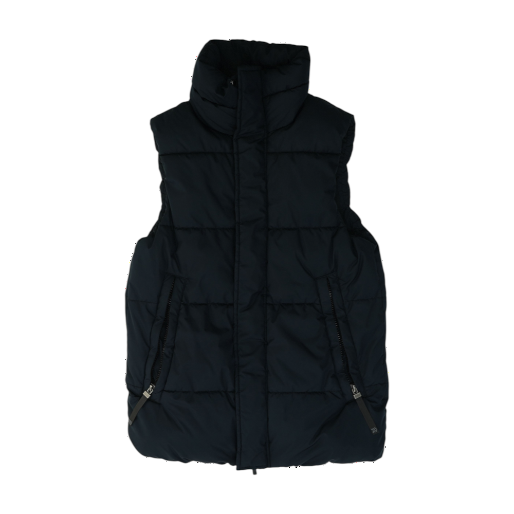 Black Solid Vest