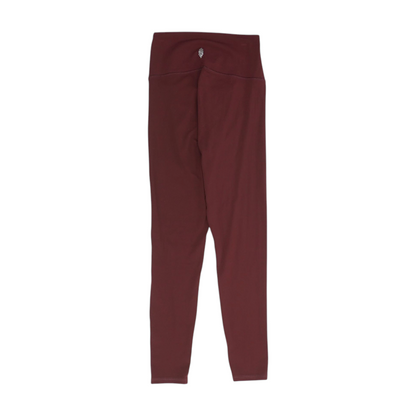 Burgundy Active Leggings