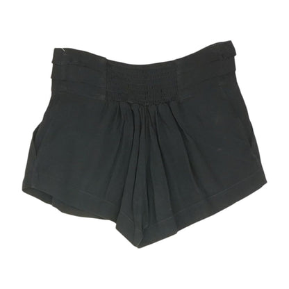Black Solid Shorts