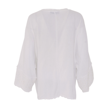 White Cardigan