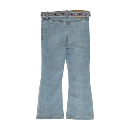 Blue Solid Jeans