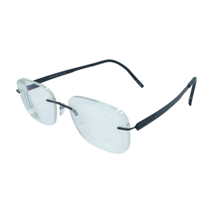 Black 5555 70 9040 Square Prescription Eyewear