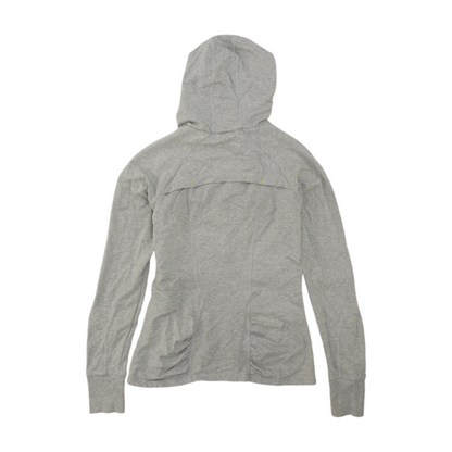 Gray Solid 1/4 Zip Pullover
