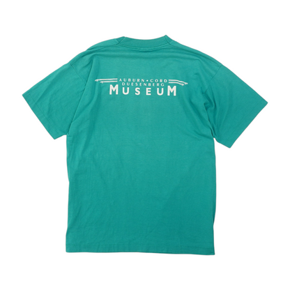 Vintage 1994 Auburn Teal Solid T-Shirt