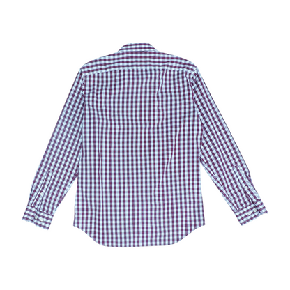 Red Check Long Sleeve Button Down