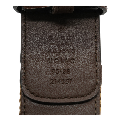 Noir & Etain H Guillochee Belt Buckle & Reversible Leather Strap 32mm in Box 135 & Togo Calfskin
