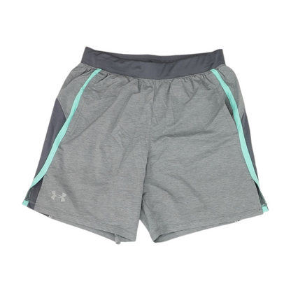 Gray Solid Active Shorts
