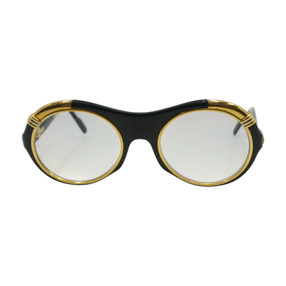 Black Diablo Round Prescription Eyewear