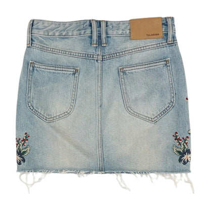 Blue Mini Skirt