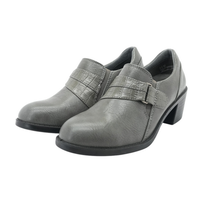 Gray Ankle Boots
