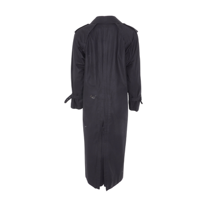 Vintage Black Burberrys Trench Coat