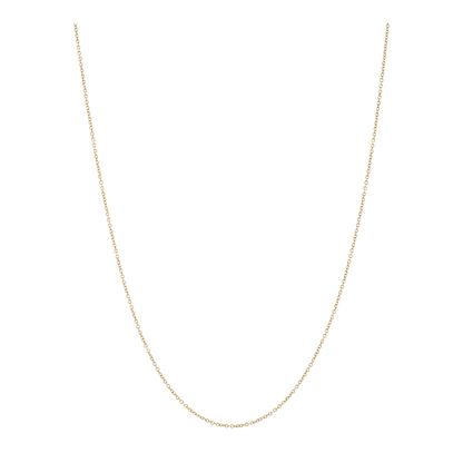 18K Yellow Gold Chain Necklace