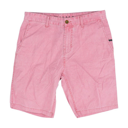 Coral Chino Shorts