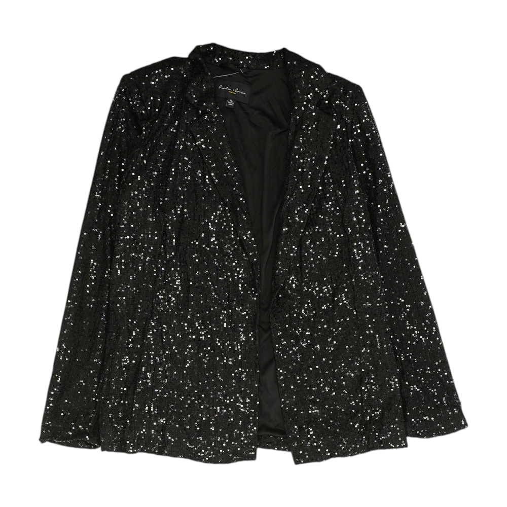 Black Solid Blazer