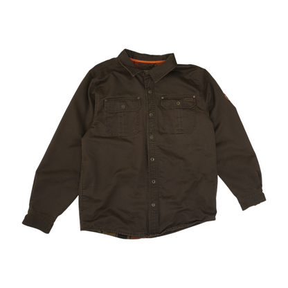 Brown Solid Jacket