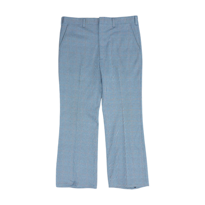 Gray Houndstooth Regular Pants