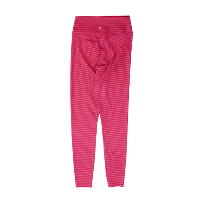 Pink Striped Active Leggings