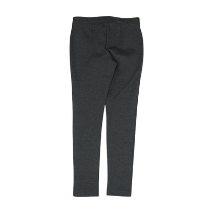 Gray Solid Dress Pants