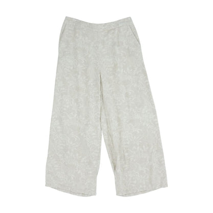 Beige Casual Pants