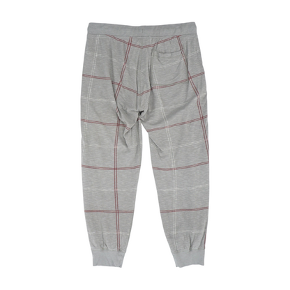Gray Plaid Pajama Bottom
