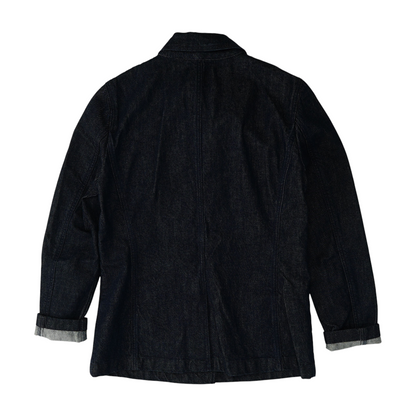 Indigo Solid Denim Jacket