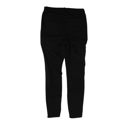 Black Tapered Jeans